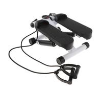 mophrati Mini-escalier compact avec bandes de résistance, entraînement cardiovasculaire et renforcement des muscles, action de torsion, action torsion aide les cuisses et les fesses, pour l'équipement
