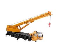 mophrati Mini Grue sur chenilles à l'échelle 1/55, Jouet de Construction interactif pour Enfants, pour Les Vacances. Modèle réduit de Voiture en Alliage pour garçons.