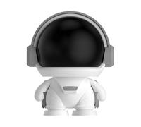 mophrati Mini Haut-Parleur Bluetooth créatif pour Astronaute Musique préférée à Tout Moment Haut-Parleur Bluetooth sans Fil Caisson de Basses ABS, Modèle de Base