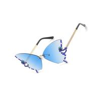 mophrati Mode Lunettes de Soleil Lunettes de Soleil Belle Plage en Plein air Longue durée Protecteur des Yeux équipement Cadeau d'anniversaire, Glace Bleue