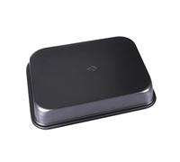 mophrati Moule à gâteau en acier au carbone forme rectangulaire antiadhésive pain biscuits moule à pain BBQ plateau de cuisson ustensiles de cuisson Gadgets cuisine, S/30CM*20CM