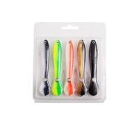 mophrati Naufrage pour Spinner Fish Hook Résistance à l'usure Appât Artificiel Multifonctionnel Multicolore Exquis ABS pour Les débutants, Type 1