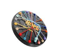 mophrati Noeuds de Corde démêler Jeu de Pile Puzzle Amusant pour Tous Les âges ABS Noeuds intelligents Corde démêlant Table Jeu société stratégie