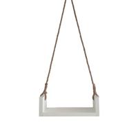 mophrati Nouveau-né Photographie Accessoires Bois balançoire Fond Accessoire Meubles Faits à la Main Cent Jours bébé Douche Pleine Lune Studio, Blanc