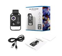 mophrati Objectif de Microscope Haute définition pour Une Photographie détaillée 4. Large compatibilité Ouverture F1.8 et téléphone Universel 98, Étalon Noir