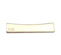 mophrati Outil de guitare durable et robuste pour l'insertion des frettes de la touche, compatible avec toutes les guitares électro-acoustiques. Pièces de rechange pour, Or, 7.25#