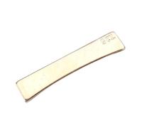 mophrati Outil de guitare durable et robuste pour l'insertion des frettes de la touche, compatible avec toutes les guitares électro-acoustiques. Pièces rechange pour, Or, 7.25#