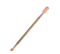 mophrati Outils de manucure coupe-ongles pour pointes d'ongles Double tête coloré cuticules poussoirs dissolvant peau morte pédicure ensemble bâton tondeuse maison, Tapez 5