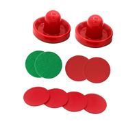 mophrati Palets et poussoirs de Hockey sur air Portables pour Mini-Table et Jeu Facile dans Une Salle d'arcade. Équipement Sportif Familial. Palets de Hockey sur air pour
