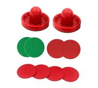 mophrati Palets et poussoirs Robustes pour Hockey sur air, compatibles avec Les Mini-palets de Hockey sur air de Taille réglementaire et Les Tables Jeu d'intérieur.
