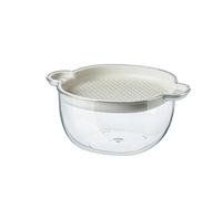 mophrati Panier de drainage Un drainage uniforme et fin pour le bassin de lavage des légumes sélectionné est un panier rangement robuste et durable, blancheur hyaline