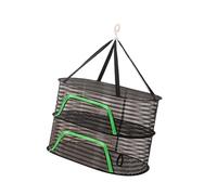 mophrati Panier de séchage pour Fleurs d'ail : Support fiable pour Un séchage Efficace des Plantes comestibles au Jardin même du Poisson. Ce Filet de Pliable et Suspendu est, Double Couche, 40x60cm