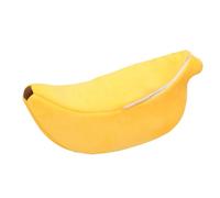 mophrati Panier pour Chien, Coussin élégant, ajout à l'espace de Couchage pour Animaux de Compagnie, Facile à Nettoyer, en Polyester, lit Banane pour Chat, lit pour Chien, Jaune, XL