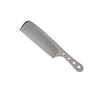 mophrati Peigne de coupe de cheveux-coupes de précision durables et résistantes à la chaleur peignes de coiffure en acier inoxydable peignes à cheveux coupe de cheveux, s908: gris