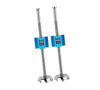 mophrati Pied de Levage réglable et Stable pour étui de pêche, Durable et Compact, idéal pour la pêche en Bord de mer et en étang. Support de Rangement pour étui de, Bleu, 20 cm