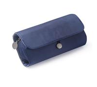 mophrati Pinceaux de Maquillage Couvercle de tête de Brosse-antitache et Facile à Nettoyer Sac à cosmétiques en Nylon Organisateur étui de Voyage en Nylon fabriqué, Marine