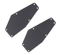 mophrati Plaque de commutation pour guitare électrique, cache-cavité noir, plaque arrière, performances inégalées pour les musiciens, pièces détachées pour guitare