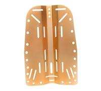 mophrati Plaque Dorsale Universelle pour Plongeur Technique, Standard avec Plusieurs Trous de Fixation pour équipement de plongée sous-Marine, en Alliage d'aluminium.
