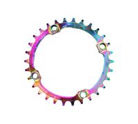 mophrati Plateau de Rechange détachable pour vélo de Route et VTT, en Alliage d'aluminium, pour Une Performance Durable. Plateau Unique et pignon Rond, 30T