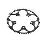 mophrati Plateaux étroits et Larges pour vélo, entraxe 130, usinés avec précision, Mono-Plateau détachable pour VTT avec évacuation de la Boue, pédalier en Aluminium 7075, 54T