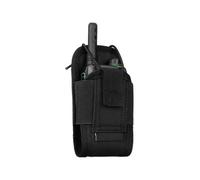 mophrati Pochette d'interphone petit sac de poche d'escalade en plein air bouton Camouflage sacs Pack randonnée voyage cyclisme fournitures, Le noir