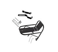 mophrati Porte-bagages multifonctionnel en alliage d'aluminium, compatible avec la plupart des fourches de VTT, offrant une plateforme de rangement polyvalente pour les