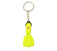 mophrati Porte-clés Mini Palmes de plongée en Forme de thème personnalisé Kayak Voile Pendentif à breloque Cadeau Porte-clés Ornement Sac à étiquette Sac Main, Vert