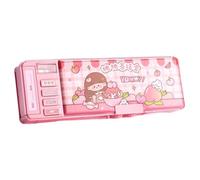 mophrati Porte-Crayon à Double Mot de Passe, pour Le Bureau, cultiver la Sensibilisation à la sécurité des Enfants, Trousse de Grande capacité, Deux