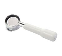 mophrati Porte-filtre professionnel monocouche pour une perfection de café, sensation de mouture douce et confortable. Est adapté, C2 PLASTIQUE BLANC