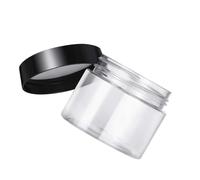 mophrati Pot de crème pour le visage bricolage tenant des supports d'emballage de bouteille bocaux stockage transparents conteneurs sous-emballage rond conteneur cosmétique, Type 2