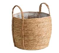 mophrati Pot de Fleurs en Osier | Léger et sûr | Panier Multifonctionnel pour Plantes, Pots de Fleurs en Fibre, Pot tissé d'intérieur, Je