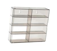 mophrati Présentoir à 8 Compartiments, étagères pour Organiser des Voitures Jouets, Figurines d'anime et Ornements de Bijoux, Rangement d'objets de Collection, Petites Figurines Populaires, Ornement