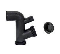 mophrati Raccord de rechange pour tuyau d'évacuation de cuisine, conçu pour une gestion efficace des déchets cuisine avec broyeur d'aliments. Tube pour broyeur d'évier.