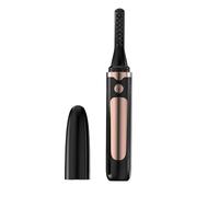 mophrati Recourbe-cils électrique facile à transporter, doux pour les cils et la peau, facile à charger, Mini recourbe-cils pour femmes, noir, Emballage anglais