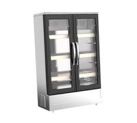 mophrati Réfrigérateur Miniature pour Maison de poupée, Double Porte, idéal pour Les Jeux d'imitation. Ce modèle réduit de réfrigérateur à Double Porte Offre Une Grande liberté création.