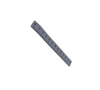 mophrati Règle à pêche de qualité Marine, Ruban de Mesure Durable et antidérapant pour pêcheurs, 99 cm (39 Pouces), pour Bateau, étanche, adhésif, Gris Clair Noir, 99 x 11.4 x 0.6 cm