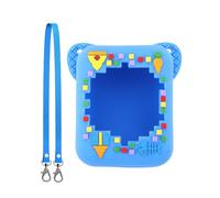 mophrati Robe en Silice Interactive Lavage Facile Silicone pour Etui Silice Interactif Gel Bitzee Flair Etui Élégant pour, Bleu