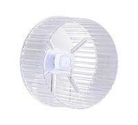 mophrati Roue d'exercice silencieuse Haut,Transparent 21 cm sans Support | expérience de course stimulante et sans stress, sans perturber leur repos. Légère et facile à installer.