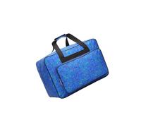 mophrati Sac Artisanal Exquis pour Machine à Coudre, avec Plusieurs Poches, Rangement en Nylon de Grande capacité, Unisexe, Fermeture éclair Lisse, étanche, Bleu