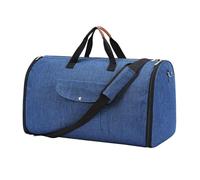 mophrati Sac de Costume de W nd 2 en 1 Sac de Voyage Convertible Solution d'emballage Polyvalente pour Les Voyages de W nd de Nuit organisés Ne Vous inquiétez Pas des, Bleu, 57x26x32cm