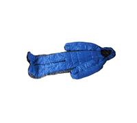 mophrati Sac de couchage élégant avec fermetures éclair pour voyage en plein air, bleu gris, taille M