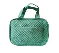 mophrati Sac de Lavage imperméable et Durable avec Rangement et Classification en Couches, Sac d'organisation en Polyester, de Maquillage, Voyage, Trousse Toilette Verte