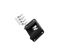 mophrati Sacoche de vélo pliant pour adultes, bloc de pour plus de sécurité pendant les trajets, vis et rondelles incluses. Support de fixation, porte-bagages, plaque de