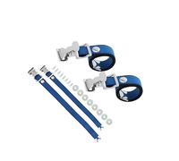 mophrati Sangles de rechange réglables pour échasses de plaquiste - Accessoire confortable et robuste pour la peinture en hauteur - Kit sangles fixation pour les jambes - Boucles en acier inoxydable -