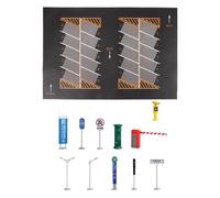 mophrati Scène de Parking Souterrain pour Voitures Miniatures à l'échelle 1/64 : Une expérience réaliste pour Les passionnés de Miniatures. Tapis Parking Miniature à l'échelle 1/64, Noir, Modèle E