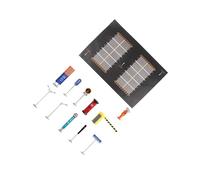 mophrati Scène de Parking Souterrain pour Voitures Miniatures à l'échelle 1/64 : Une expérience réaliste pour Les passionnés de Miniatures. Tapis Parking Miniature à l'échelle 1/64, Noir, Style D