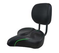 mophrati Siège de vélo dynamique avec dossier offrant un confort optimal et un dossier réglable pour les aventures cyclistes de loisirs avec coussin de Sièges de repos pour, Vert, 33x30cm