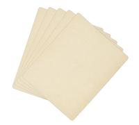 mophrati Sourcil Pratique Peau Blanc Microblading Coloration Pour Bonne Résilience 1mm Corps Art Sans Encre Formation Pochoir pour Débutant, 5 pièces