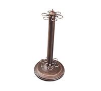 mophrati Support de billard d'angle élégant sur pied : une touche de modernité pour vos accessoires billard. Support sur pied pour queues, cannes à pêche et accessoires bar.