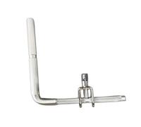 mophrati Support de cloche pour grosse caisse, sécurisant les cloches et offrant une finition soignée. Idéal pour tout batteur passionné. Support de tige connexion pour instrument musique.